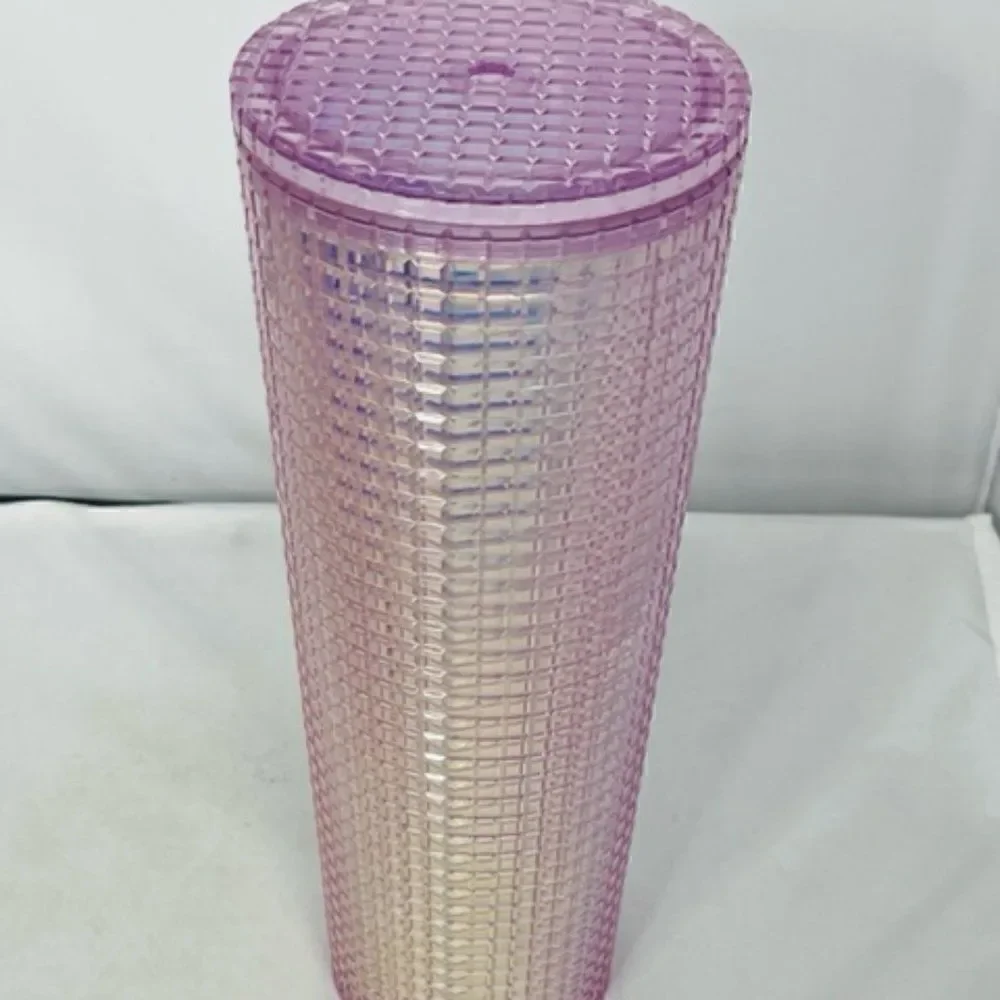 Starbucks Summer 2021 Purple Blue Ombre Studded Venti Tumbler Cup 24 fl oz Good